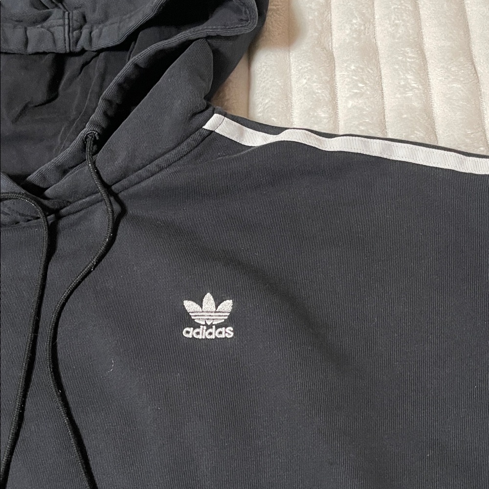 Adidas Originals Cropped Hoodie | Size XS - Picture 2 of 5